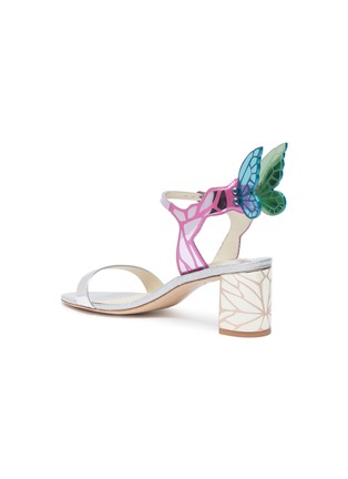 - SOPHIA WEBSTER - 'Chiara' butterfly wing mirror leather sandals