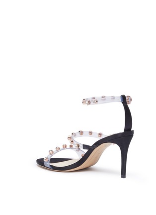  - SOPHIA WEBSTER - 'Rosalind Gem' glass crystal PVC strap sandals