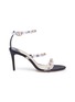 Main View - Click To Enlarge - SOPHIA WEBSTER - 'Rosalind Gem' glass crystal PVC strap sandals