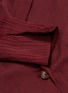  - ROLAND MOURET - 'Heathcoat' belted cutout drape back coat
