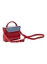 Detail View - Click To Enlarge - MANU ATELIER - 'Bold Combo' micro colourblock leather and suede box bag