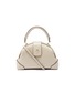 Main View - Click To Enlarge - MANU ATELIER - 'Demi' leather crossbody satchel