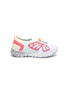 Main View - Click To Enlarge - SOPHIA WEBSTER - 'Fly-Bi Mini' butterfly appliqué slip-on kids sneakers