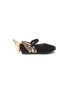 Main View - Click To Enlarge - SOPHIA WEBSTER - 'Evangeline' angel wing appliqué suede toddler Mary Jane flats
