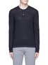 Main View - Click To Enlarge - JAMES PERSE - Cotton-cashmere thermal Henley T-shirt