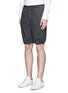 Front View - Click To Enlarge - JAMES PERSE - Stretch poplin mountaineering shorts