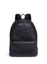 Main View - Click To Enlarge - NEIL BARRETT - Thunderbolt embossed leather backpack