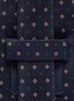 Detail View - Click To Enlarge - DRAKE'S - Geometric print silk tie