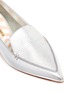 Detail View - Click To Enlarge - NICHOLAS KIRKWOOD - 'Beya' metal heel metallic leather skimmer loafers