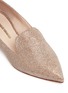 Detail View - Click To Enlarge - NICHOLAS KIRKWOOD - Casati' faux pearl heel metallic loafers