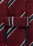 Detail View - Click To Enlarge - DRAKE'S - Stripe silk tie