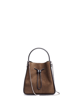 Main View - Click To Enlarge - 3.1 PHILLIP LIM - 'Soleil' small colourblock leather drawstring bucket bag