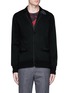 Main View - Click To Enlarge - SACAI - Notched lapel wool knit jacket