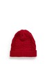 Figure View - Click To Enlarge - SACAI - Cable knit wool beanie