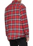 Back View - Click To Enlarge - FEAR OF GOD - Tartan plaid flannel shirt jacket