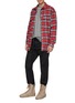 Figure View - Click To Enlarge - FEAR OF GOD - Tartan plaid flannel shirt jacket
