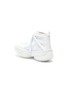  - ALEXANDER WANG - 'a1' chunky outsole mesh mid top sneakers