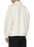 Back View - Click To Enlarge - FEAR OF GOD - 'FG' logo chenille patch oversized sweatshirt