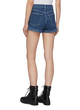 Back View - Click To Enlarge - 3X1 - 'Eden' roll cuff denim shorts