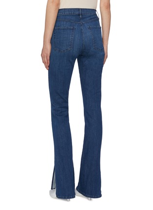 Back View - Click To Enlarge - 3X1 - Side split bootcut jeans