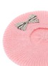 Detail View - Click To Enlarge - JENNIFER BEHR - 'Carina' Swarovski crystal bow knit beret