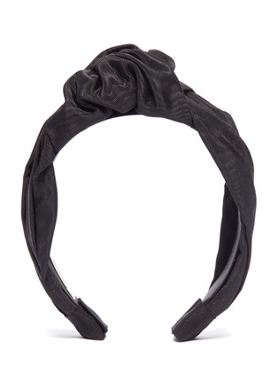 Main View - Click To Enlarge - JENNIFER BEHR - 'Ophelia' knot faille headband
