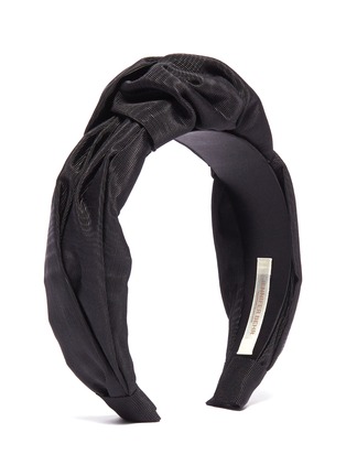Figure View - Click To Enlarge - JENNIFER BEHR - 'Ophelia' knot faille headband