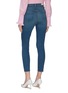 Back View - Click To Enlarge - L'AGENCE - 'Peyton' layered waist skinny jeans