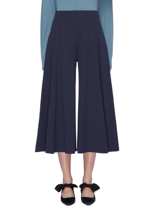 Main View - Click To Enlarge - THE ROW - 'Mildro' pleated knit culottes
