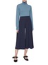 Figure View - Click To Enlarge - THE ROW - 'Mildro' pleated knit culottes