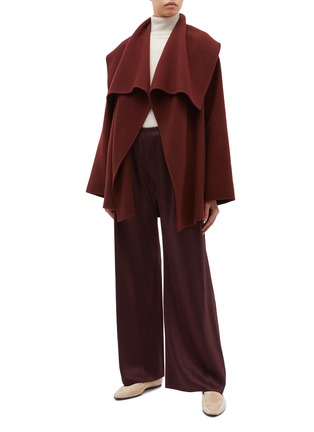Figure View - Click To Enlarge - THE ROW - 'Gala' cupro wide leg pants