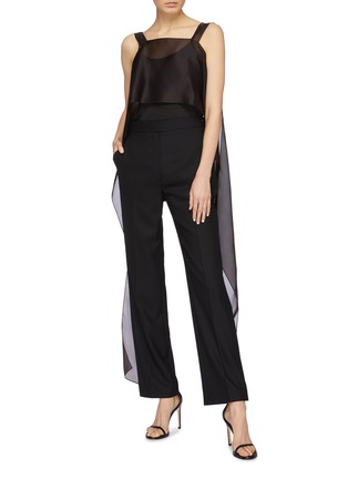 Figure View - Click To Enlarge - THE ROW - 'Lucas' wool suiting pants