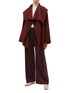Figure View - Click To Enlarge - THE ROW - 'Disa' belted cashmere-virgin wool jacket