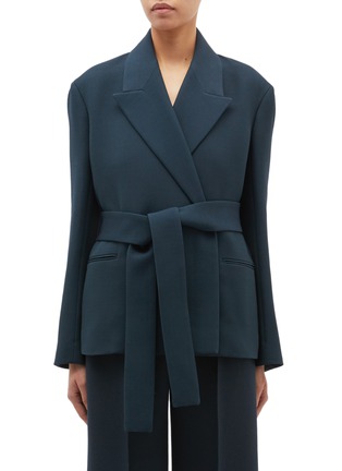 Main View - Click To Enlarge - THE ROW - 'Jenia' belted blazer