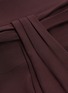 Detail View - Click To Enlarge - THE ROW - 'Monika' sash tie drape crepe skirt