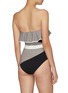 Back View - Click To Enlarge - MARYSIA - 'Greenport Maillot' belted gingham check panel one-piece swimsuit