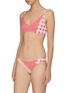 Figure View - Click To Enlarge - MARYSIA - 'Suffolk' patchwork gingham check bikini top