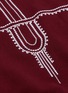 - THE UPSIDE - 'Phoenix' geometric embroidered hoodie