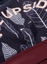 Detail View - Click To Enlarge - THE UPSIDE - 'Gypsy Feather' print racerback sports bra