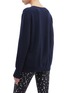 Back View - Click To Enlarge - THE UPSIDE - Logo jacquard cashmere sweater