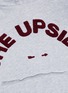 - THE UPSIDE - 'Free Spirit' logo chenille patch oversized hoodie