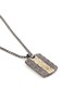 Detail View - Click To Enlarge - JOHN HARDY - 'Classic Chain' rhodium silver yellow gold pendant necklace