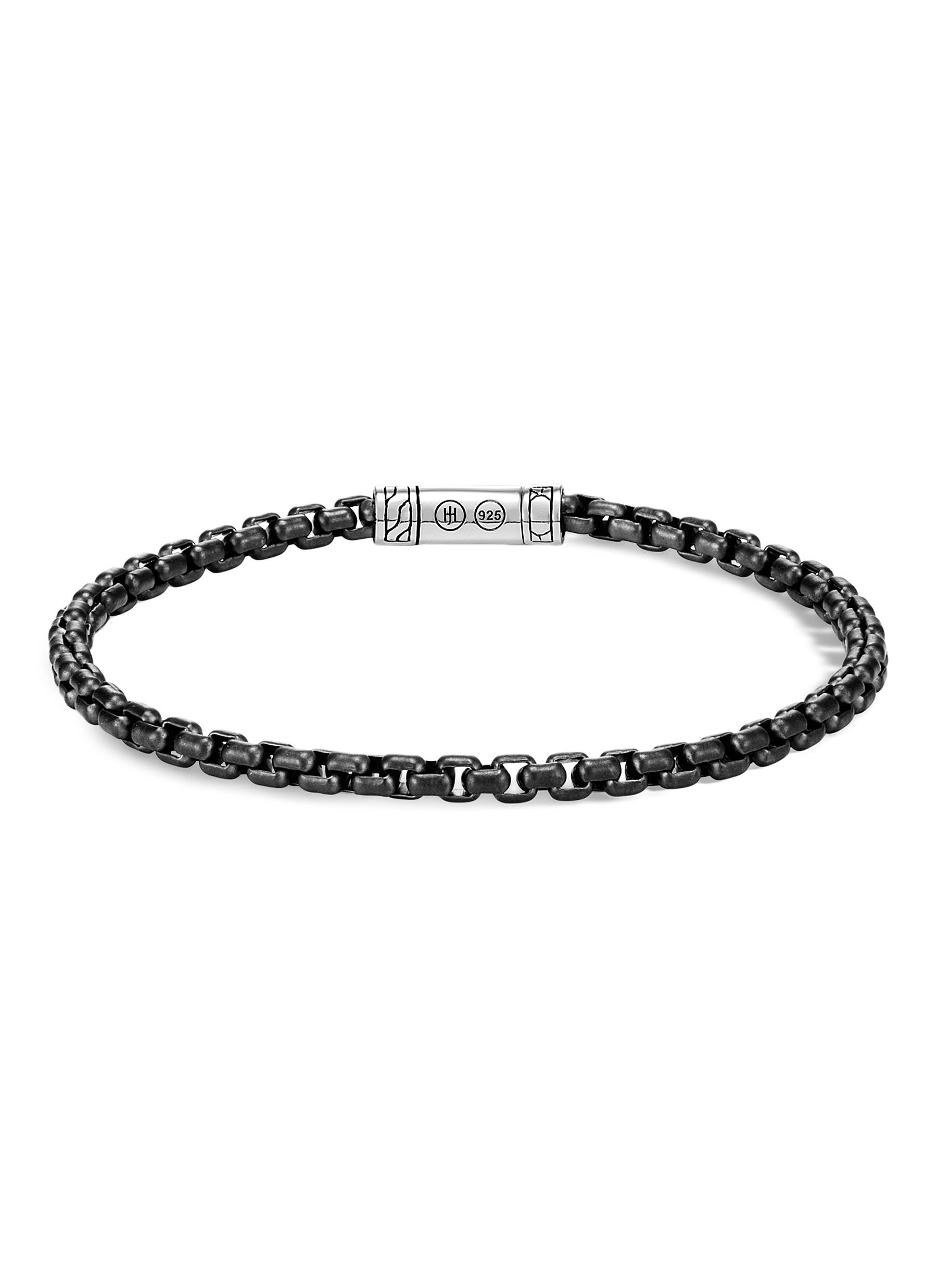 JOHN HARDY 'Classic Chain' silver box chain bracelet
