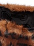 Detail View - Click To Enlarge - SIMONETTA RAVIZZA - 'Furrissima' logo print mink fur sac bag