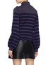 Back View - Click To Enlarge - SONIA RYKIEL - x Kristin Scott Thomas metallic stripe turtleneck sweater