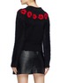 Back View - Click To Enlarge - SONIA RYKIEL - x Kirsten Dunst poppy intarsia brushed sweater