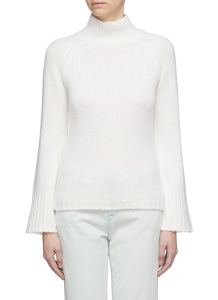 Main View - Click To Enlarge - VINCE - Flared sleeve cashmere turtleneck sweater