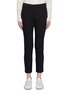 Main View - Click To Enlarge - VINCE - Faux leather stripe outseam pants