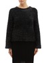Main View - Click To Enlarge - VINCE - Metallic boxy sweater