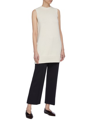 Figure View - Click To Enlarge - THE ROW - 'Dee' sleeveless tunic sweater